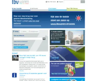 TBvwonen.nl(TBV Wonen) Screenshot