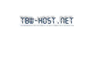 TBW-Host.net(TBW-Host Affiliates Webmaster) Screenshot