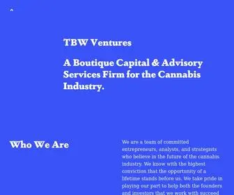 TBwventures.com(TBW Ventures) Screenshot