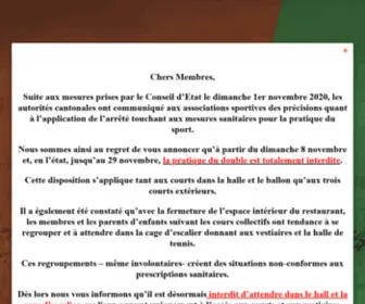 TC-Geneve.ch(Tennis) Screenshot