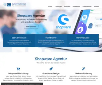 TC-Innovations.de(Shopware) Screenshot