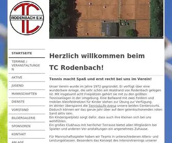 TC-Rodenbach.de(TC Rodenbach e.V) Screenshot