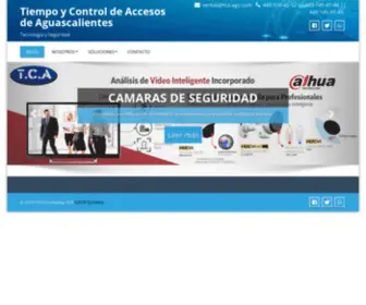 Tca-AGS.com(Tiempo y Control de Accesos de Aguascalientes) Screenshot