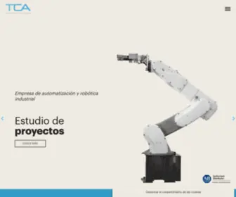 Tca-Automation.com(▷ Automatización Industrial y Robótica) Screenshot