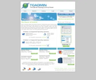 Tcadmin.com(The Game Hosting Control Panel) Screenshot