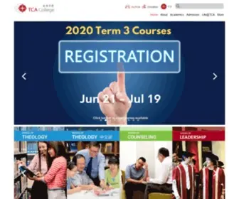 Tca.edu.sg(TCA College) Screenshot