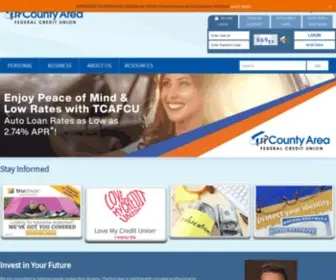 Tcafcu.org(Tri County Area Federal Credit Union) Screenshot
