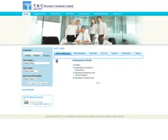 Tcagency.com.hk(URL Fowwarding) Screenshot