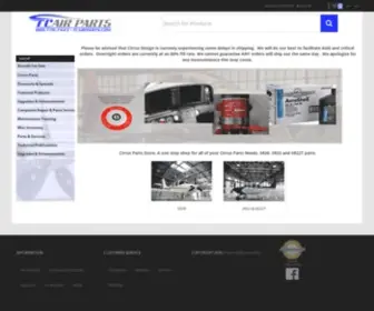 Tcairparts.com(Cirrus Parts) Screenshot