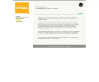 Tcals.ca(Tcals) Screenshot