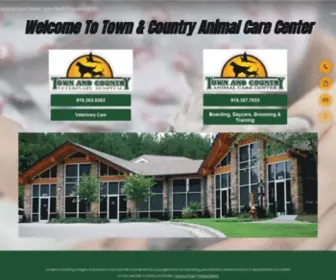Tcanimalcare.com(Animal Care Services) Screenshot