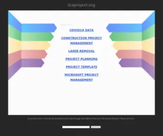 Tcaproject.org(The Tissue Culture and Art Project) Screenshot
