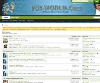 TCB-World.com(Elvis) Screenshot