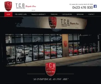 TCB.com.au(Prestige Used Cars For Sale in Australia) Screenshot