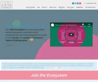 TCBL.eu(TCBL Foundation) Screenshot