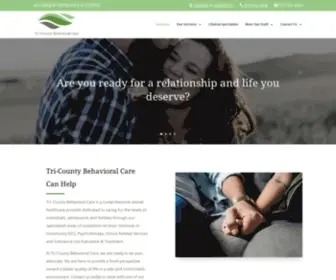 TCBLLC.org(Tri-County Behavioral Care) Screenshot