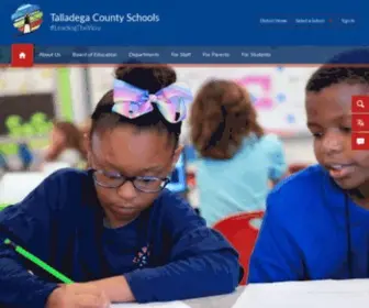 Tcboe.org(Talladega County Schools) Screenshot