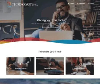 TCBSSB.com(Third Coast Bank SSB) Screenshot