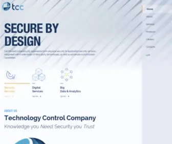 TCC-ICT.com(Technology Control Co) Screenshot
