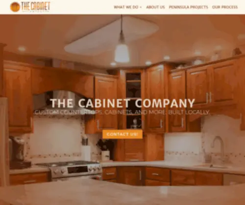 Tccak.com(The Cabinet Company) Screenshot