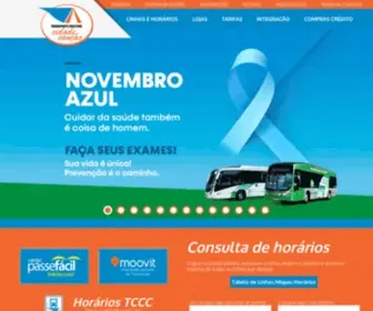 TCCC.com.br(Transporte Coletivo Cidade Can) Screenshot