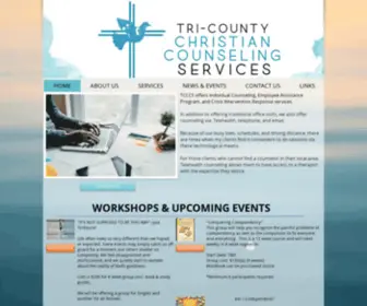 TCCCS.com(Tri-County Christian Counseling Services) Screenshot