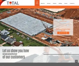 Tcce.biz(Total Civil Construction) Screenshot