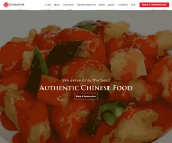 TCchinafair.com(China Fair Restaurant in Traverse City) Screenshot