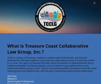 TCCLG.com(Collaborative Law) Screenshot