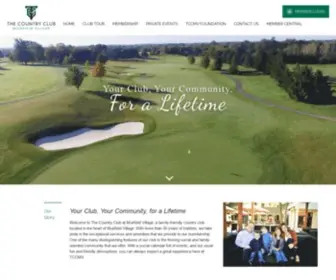 TCCMV.com(The Country Club at Muirfield Village) Screenshot