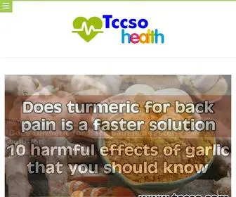 TCcso.com(The Best Health and Travel Site in the World) Screenshot