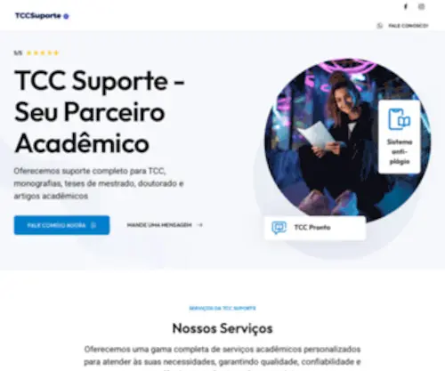 TCcsuporte.com.br(TCC Suporte) Screenshot