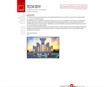 TCCW.ir(TCCWth Theoretical and Computational Chemistry Workshop) Screenshot
