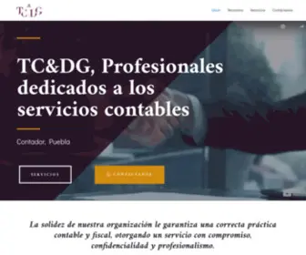 TCDgconsultorescontables.com(Contador público puebla zaragoza) Screenshot