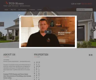 TCDhomes.com(TCD Homes) Screenshot