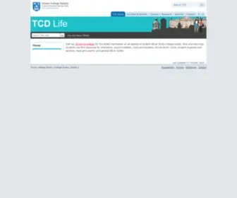 TCDlife.ie(TCD Life) Screenshot