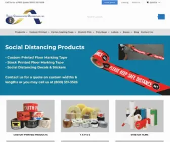 TCDtape.com(Trans-Consolidated Distributors) Screenshot