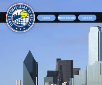 TCDtennis.com(Tennis Competitors of Dallas) Screenshot