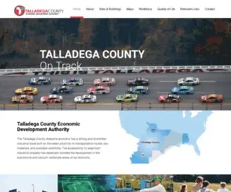 Tceda.com(Talladega County EDA) Screenshot