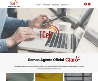 Tcell.com.ar(INTERNET BANDA ANCHA POR FIBRA ÓPTICA) Screenshot