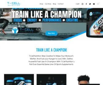 Tcellnutrition.com(T-Cell Nutrition) Screenshot