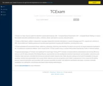 Tcexam.org(Tcexam) Screenshot