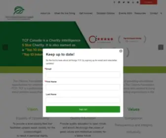 TCfcanada.org(TCF Canada) Screenshot