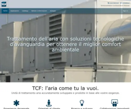 TCF.it(Termoventilatori Condizionatori Felsinea) Screenshot