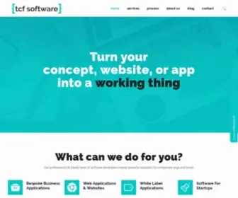 TCfsoftware.com(TCF Software) Screenshot