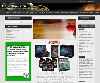 TCG-Online-Shop.de(DEINE KARTEN) Screenshot