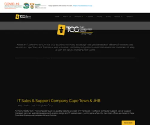 TCgcape.co.za(The Computer Guyz) Screenshot