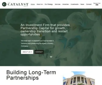 TCgfunds.com(The Catalyst Group) Screenshot