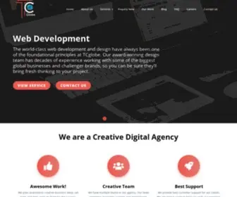 TCglobe.com(Web & App development Company) Screenshot