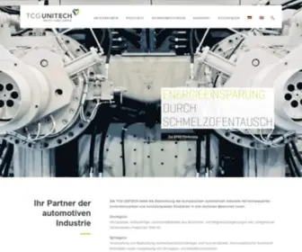 Tcgunitech.com(TCG UNITECH) Screenshot